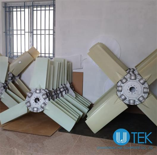 Упаковка, доставка и испытание вентилятора UTEK-4