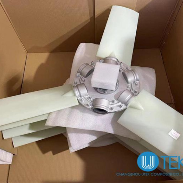 Упаковка, доставка и испытание вентилятора UTEK-5