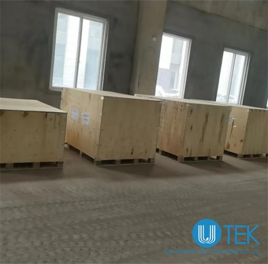 Упаковка, доставка и испытание вентилятора UTEK-2